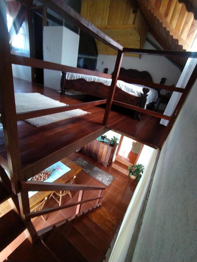 Ferienwohnung Chale Alem Do Horizonte Campos do Jordão Exterior foto
